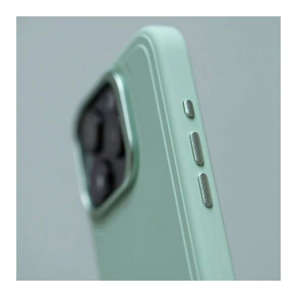 Decoded Decoded AntiMicrobial Silicone Stacks Backcover - silikonowa obudowa ochronna do iPhone 16 Pro kompatybilna z MagSafe (mist green) 14156989 8721145001562