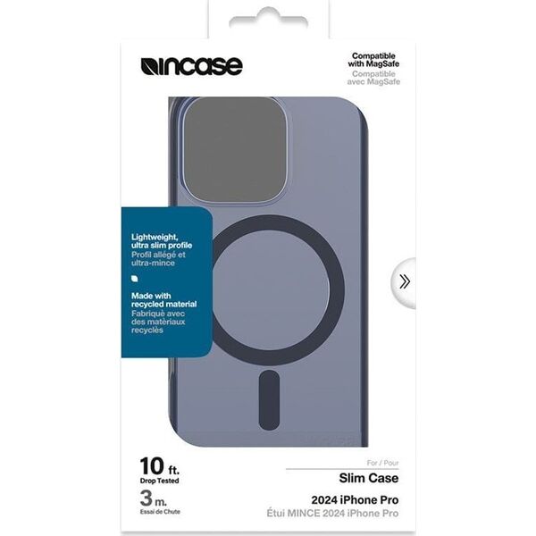 Incase Incase Slim Case MagSafe - Etui iPhone 16 Pro (Deep Space Blue) 14157161 810006546453