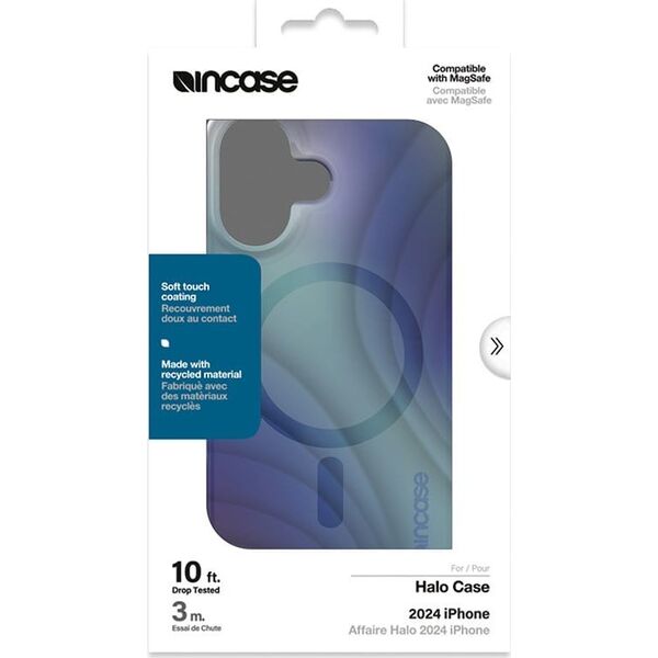 Incase Incase Halo Case MagSafe - Etui iPhone 16 (Tidal Ocean) 14157169 650450270579