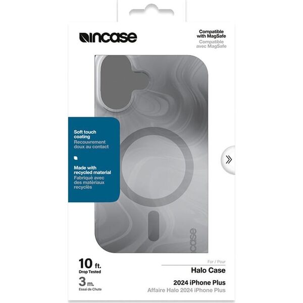 Incase Incase Halo Case MagSafe - Etui iPhone 16 Plus (Oil Slick Smoke) 14157171 650450270784