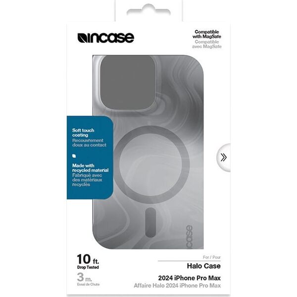 Incase Incase Halo Case MagSafe - Etui iPhone 16 Pro Max (Oil Slick Smoke) 14157180 810006548600