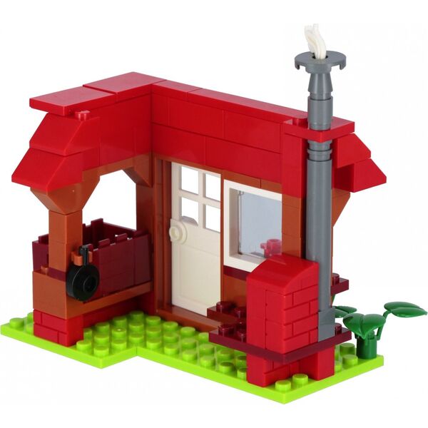 ALLEBLOX KLOCKI KONSTR ALLEBLOX GIRL DOM 91EL 27X17X5 48 14157511 5905523669053