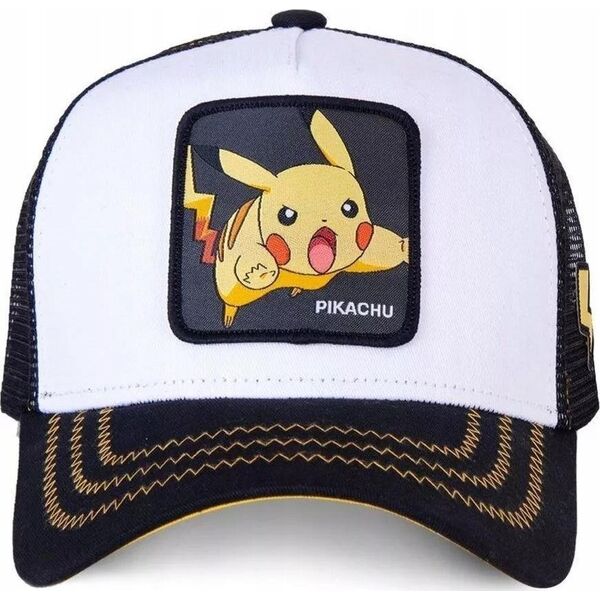 Capslab Capslab Freegun Pokemon Pikachu Cap CL-PKM2-1-PIK5 białe One size 14158807 3614000841715