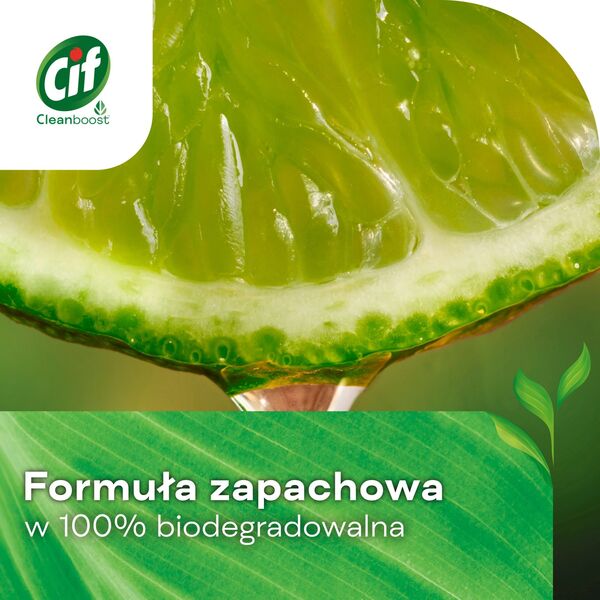 Cif Cif Cleanboost - Uniwersalny preparat do mycia i odkamieniania łazienki - 500 ml 14162263 8720182870070