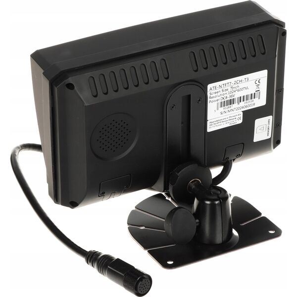 Rejestrator Autone REJESTRATOR MOBILNY Z MONITOREM ATE-NTFT7-2CH-T3 2 KANAŁY 7 " AUTONE 14164841 5902887092541