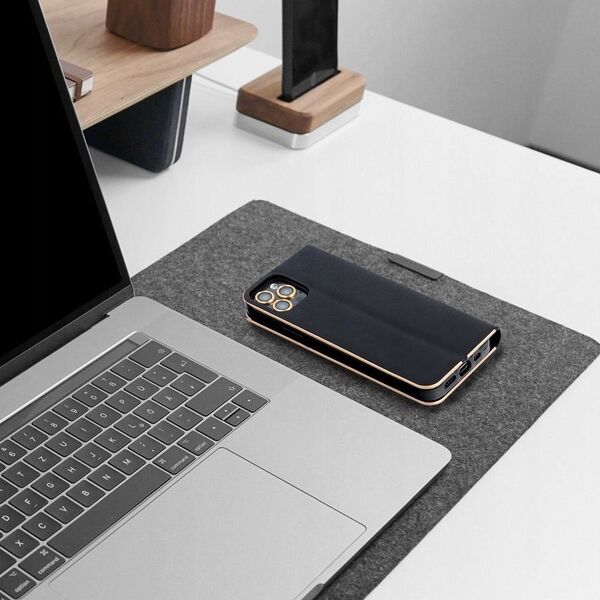 ForCell Kabura LUNA Book Gold do XIAOMI Redmi 13C / POCO C65 czarny 14165769 5903396256318