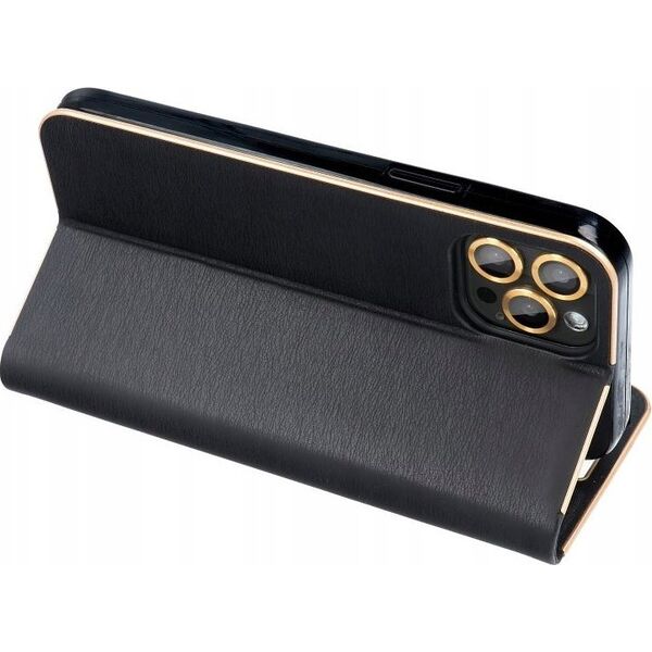 ForCell Kabura LUNA Book Gold do XIAOMI Redmi 13C / POCO C65 czarny 14165769 5903396256318