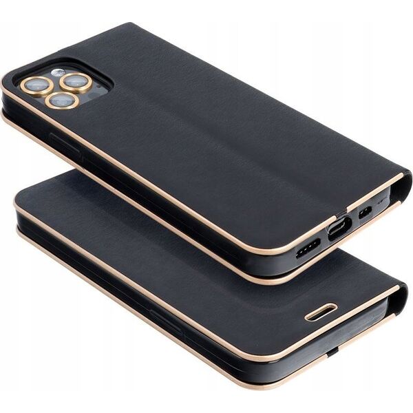 ForCell Kabura LUNA Book Gold do XIAOMI Redmi 13C / POCO C65 czarny 14165769 5903396256318