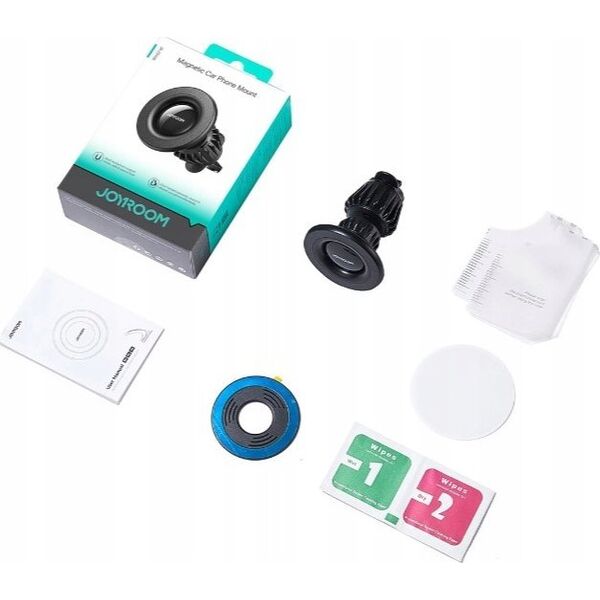 Joyroom Uchwyt Joyroom JR-ZS406 samochodowy magnetyczny na kratkę nawiewu - czarny 14165786 6956116708078