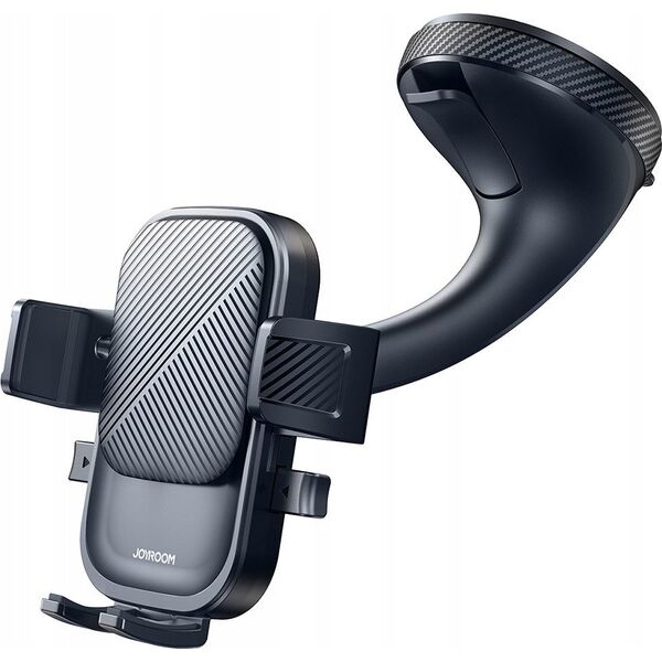 Joyroom Uchwyt Joyroom JR-OK6 zaciskowy na telefon na szybę - czarny 14165792 6956116710736