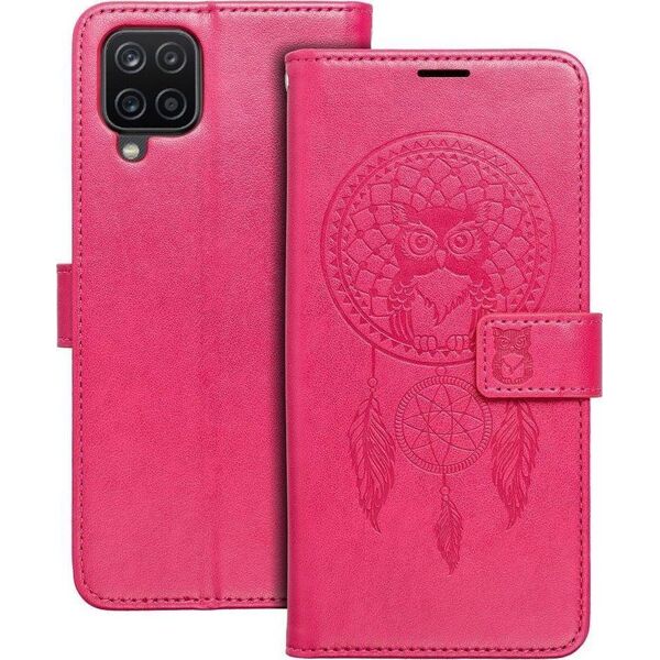 OEM Kabura MEZZO Book do SAMSUNG A12 / M12 łapacz snów magenta 14167361 5903396215605