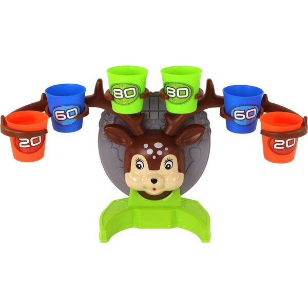 LeanToys Gra Zręcznościowa Rzucanie Piłeczką Do Celu Jelonek 14167547 5905991001966