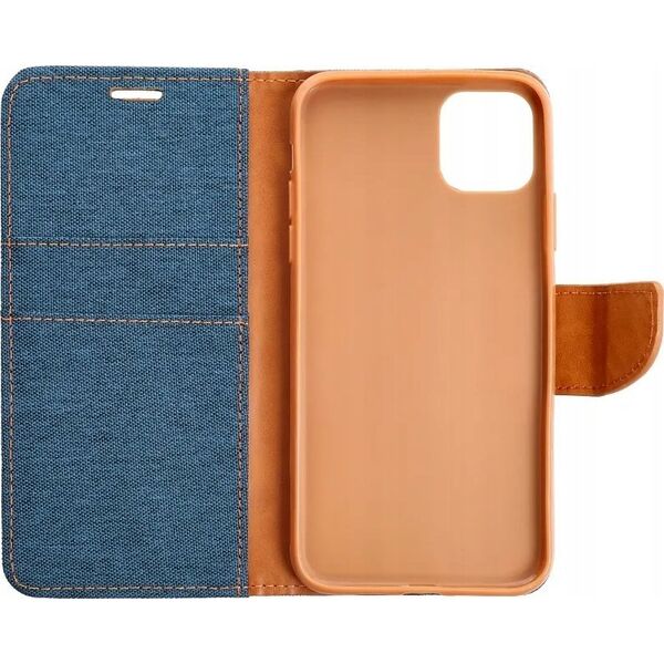 OEM Kabura CANVAS Book do IPHONE 16 Pro granatowy 14167812 5903396308772