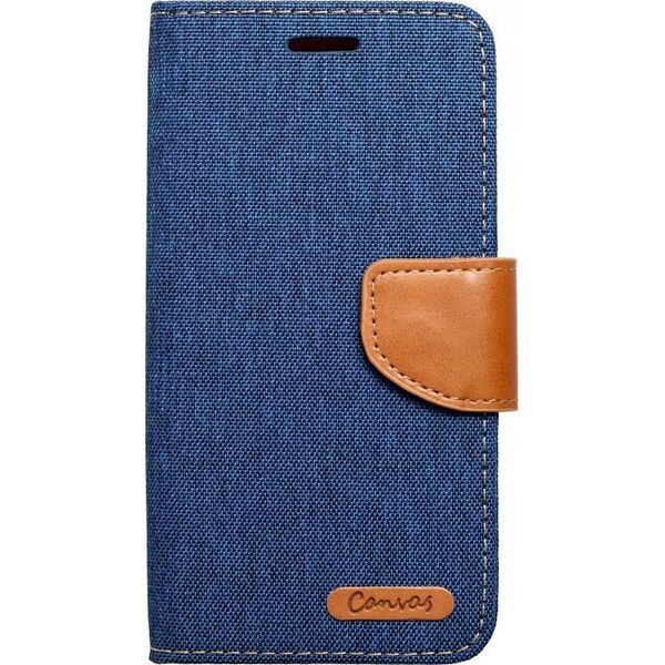 OEM Kabura CANVAS Book do IPHONE 16 Plus granatowy 14167814 5903396308802