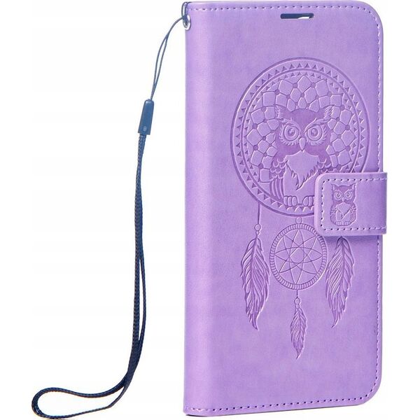 OEM Kabura MEZZO Book do IPHONE 16 Pro Max łapacz snów fioletowy 14167817 5903396313721