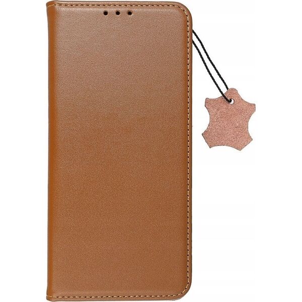 OEM Kabura SMART PRO Book skórzana do IPHONE 16 Plus brązowy 14167828 5903396309465