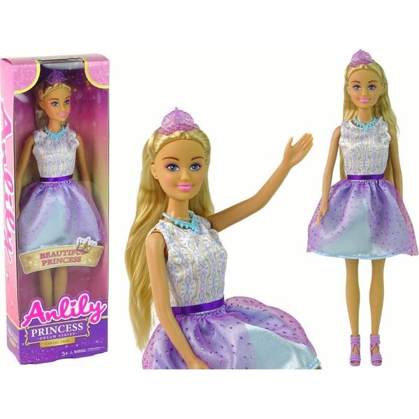 LeanToys Lalka Anlily Princess Księżniczka Fiolet Królowa 14168850 5905679077382