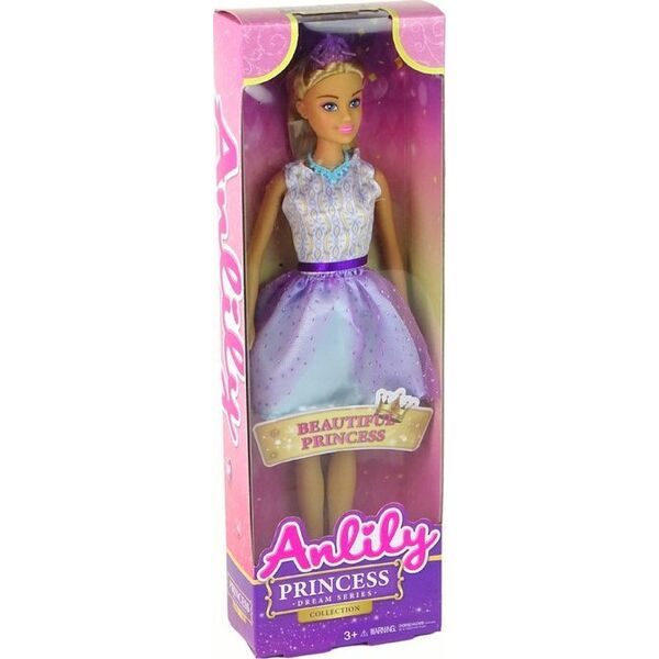 LeanToys Lalka Anlily Princess Księżniczka Fiolet Królowa 14168850 5905679077382