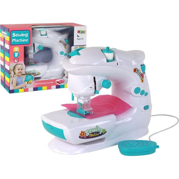 LeanToys Maszyna Do Szycia Dla Dzieci Jak Prawdziwa Biała Na Baterie 14168907 5905991002390