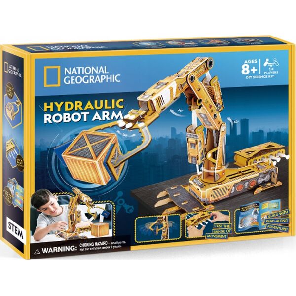 Cubic Fun CUBIC FUN NATIONAL GEOGRAPHIC STEM ROBOTYCZNE RAMIĘ HYDRAULICZNE