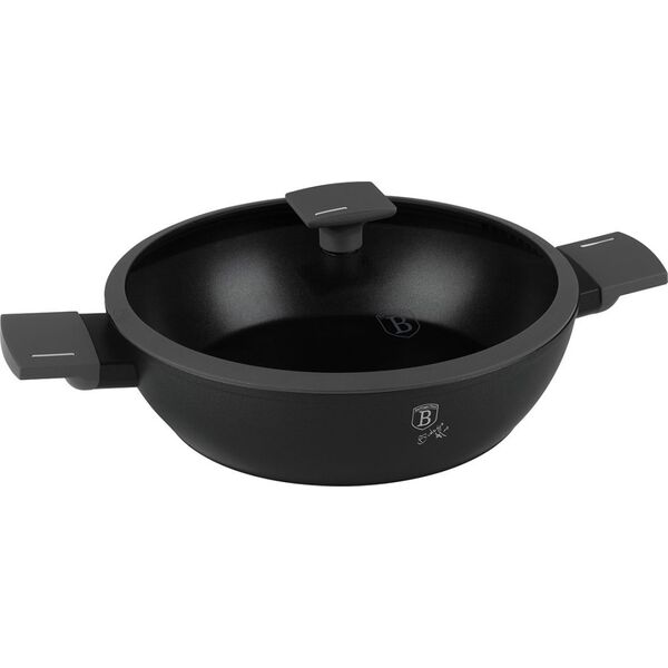 Berlinger Haus PŁASKI GARNEK TYTANOWY Z POKRYWĄ 30cm BERLINGER HAUS BH-8129 ANTRACIT 14171582 5999108467608