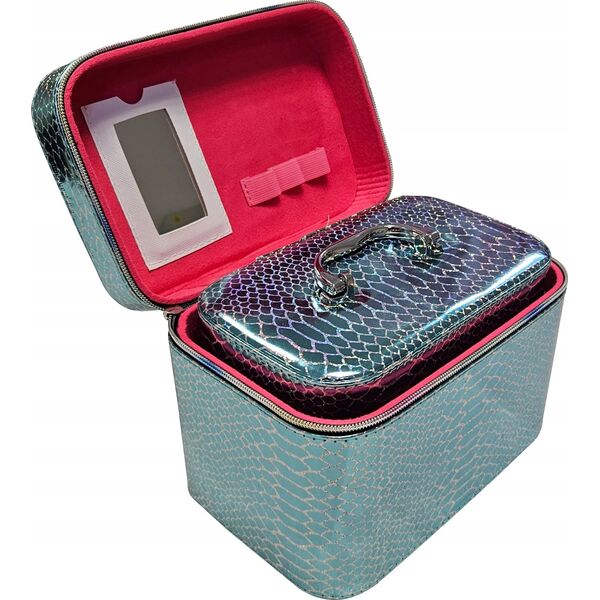 ExtraLink EXTRALINK LIFESTYLE KOSMETYCZKA DAMSKA ORGANIZER KUFEREK NA KOSMETYKI 3W1 247 14173110 5906168637803