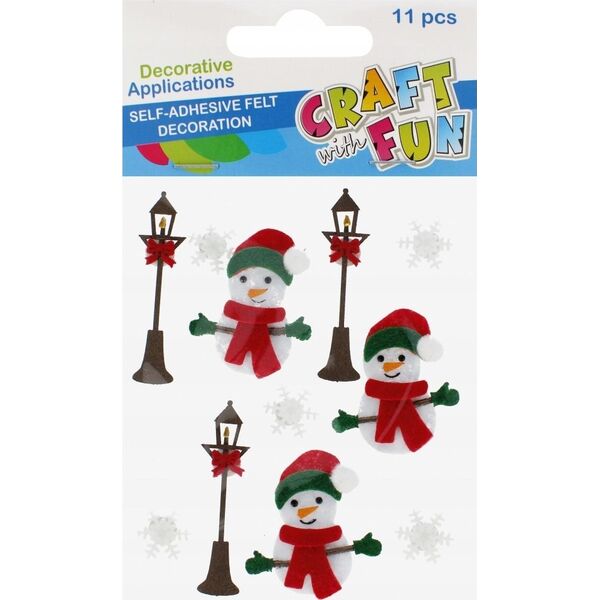 Craft with Fun OZDOBA BN FILC BALWANKI SPRZYL 11SZT CF PB12/144 14174013 5904335884500