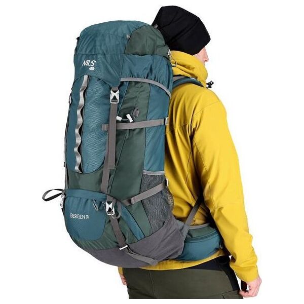 Plecak turystyczny Nils Extreme Plecak turystyczny trekkingowy górski Bergen 65l Nils camp nc1949 zielony 14174117 5907695553505