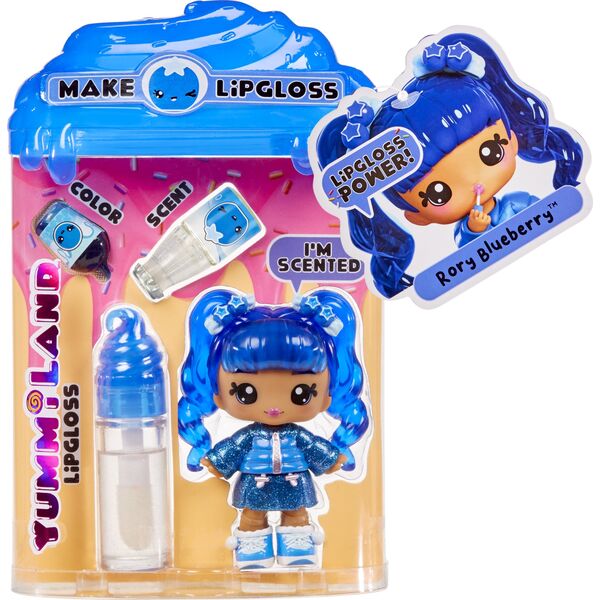 MGA MGA Yummiland Lipgloss Doll Rory Blueberry 120766 14175537 35051120766