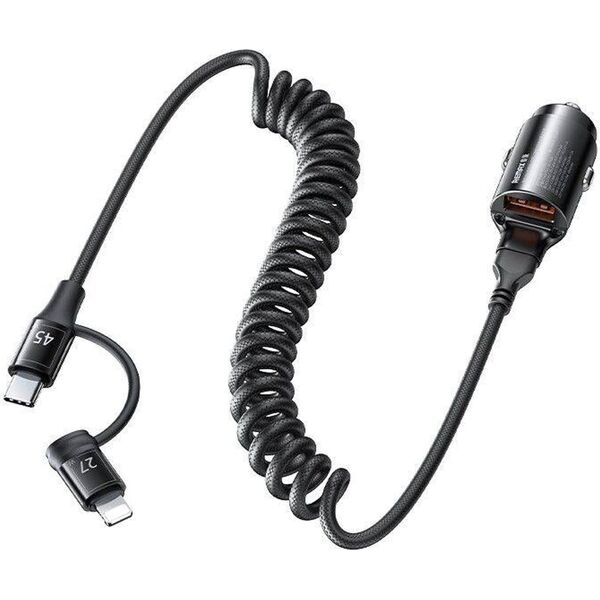 Ładowarka Remax ŁAD SAM. REMAX RUICHY SERIES 45W RCC356 + KABEL LIGHTING/USB-C BLACK 14177488 6972174158181
