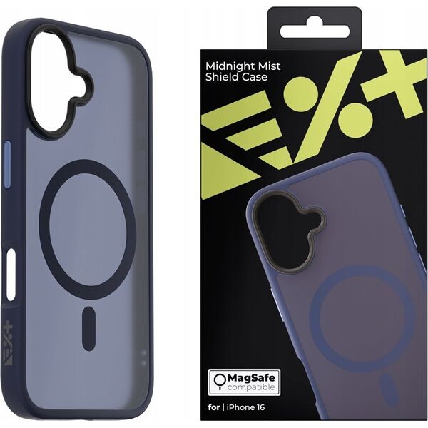 NEXT ONE NEXT ONE Etui Mist Shield MagSafe iPhone 16 midnight blue 14178239 5940714050968