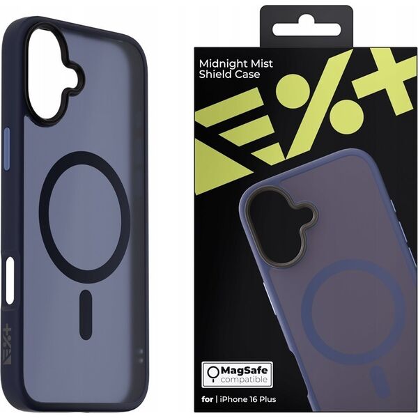 NEXT ONE NEXT ONE Etui Mist Shield MagSafe iPhone 16 Plus midnight blue 14178251 5940714050982