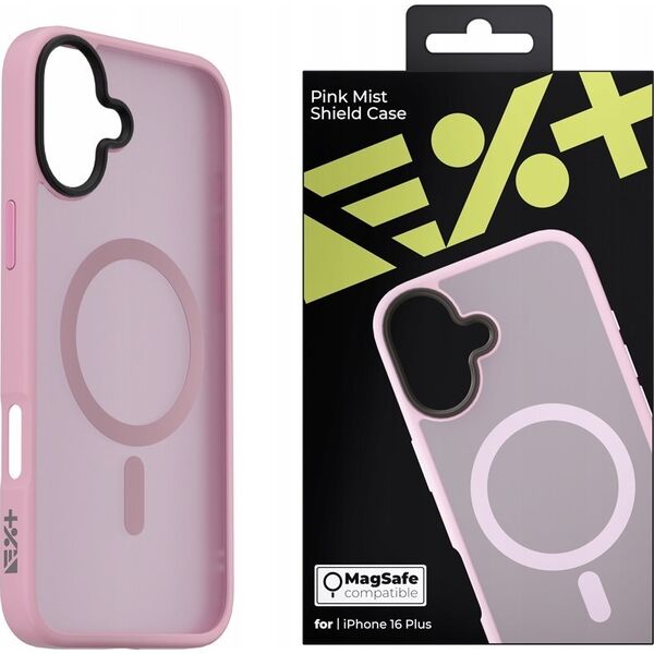 NEXT ONE NEXT ONE Etui Mist Shield MagSafe iPhone 16 Plus pink 14178255 5940714051095