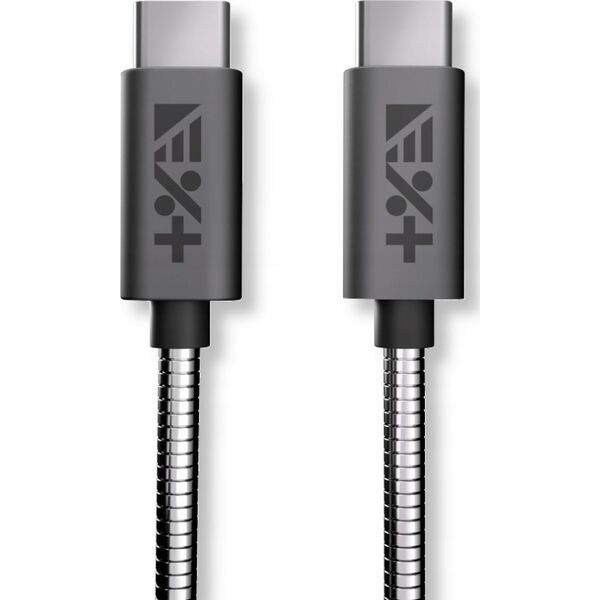 Kabel USB NEXT ONE NEXT ONE Kabel Metallic USB-C / USB-C 1,2 m space gray 14178335 5940714050623