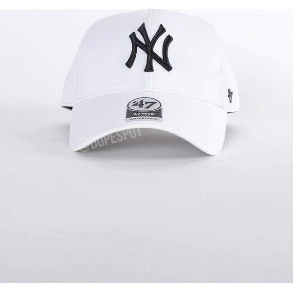 47brand 47 Brand MLB New York Yankees Kids Cap B-RAC17CTP-WH białe One size 14178378 196505322478