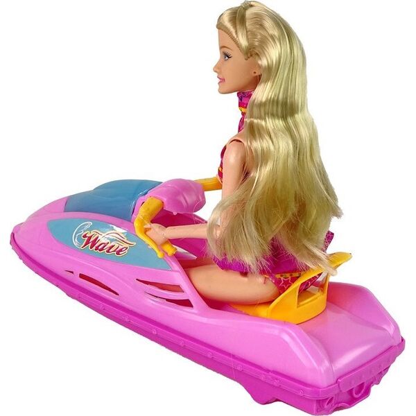 LeanToys Zestaw Lalka Motorówka LEAN Toys 14185768 5905515355643