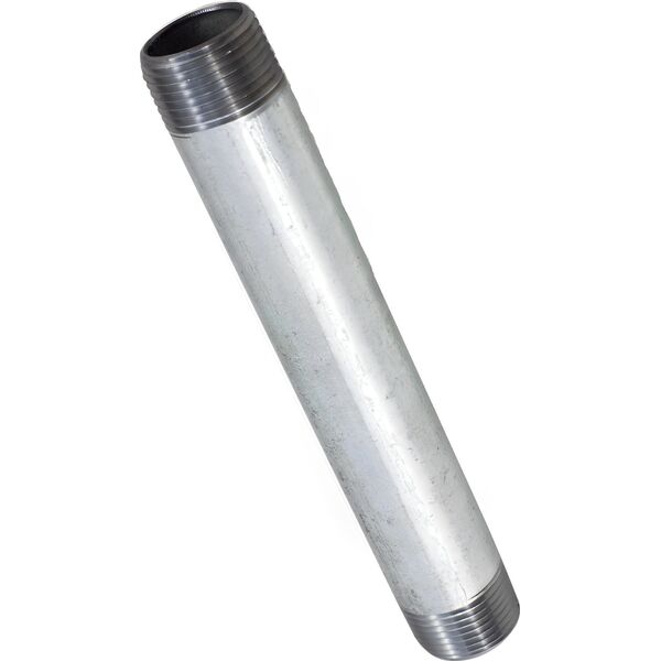 AGAflex KRÓCIEC GWINTOWANY Z OBU STRON OCYNK.  1/2" X 15 cm 14186000 5901812615503