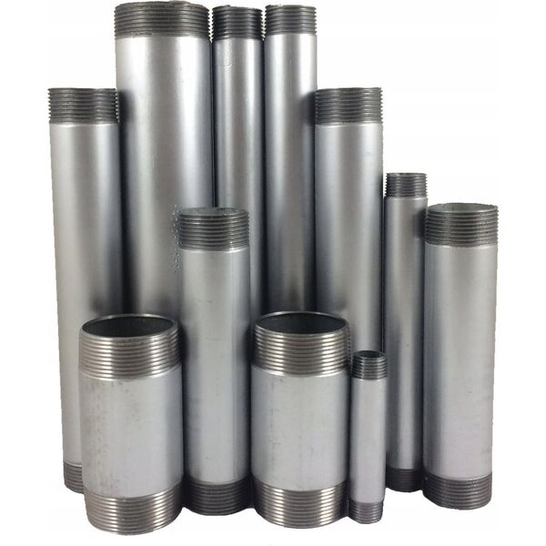 AGAflex KRÓCIEC GWINTOWANY Z OBU STRON OCYNK.  1/2" X 10 cm 14186005 5901812615343