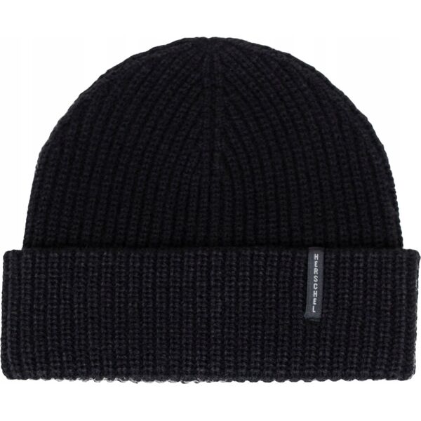 Herschel Herschel Watch Cap Vertical ID Beanie 50356-00001 Czarne One size 14186850 828432656974
