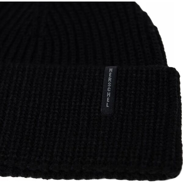 Herschel Herschel Watch Cap Vertical ID Beanie 50356-00001 Czarne One size 14186850 828432656974