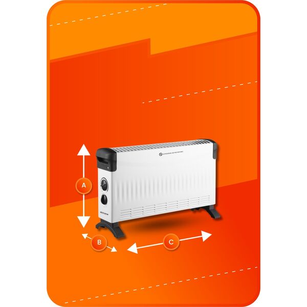 Grzejnik Volt Grzejnik konwektorowy VO2455 Volteno 2000W 14195463 5907477042746