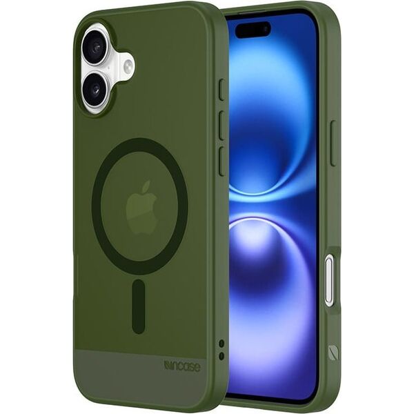Incase Incase Slim Case MagSafe - Etui iPhone 16 Plus (Highland Green) 14196127 810006546538