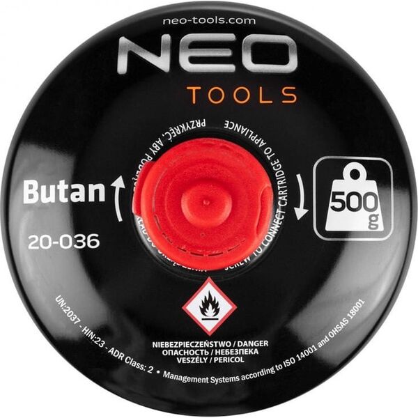Neo Nabój Z Gazem Butan 500g, Nakręcany 14197073 5907558468946