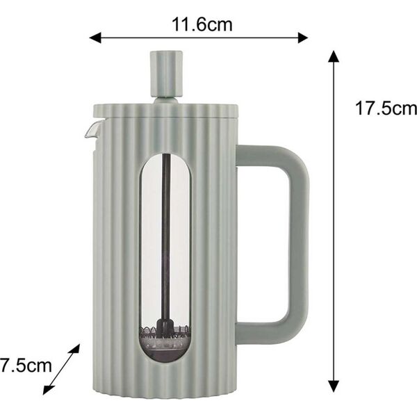 Klausberg ZAPARZACZ TŁOKOWY DO KAWY/HERBATY Z 350ml KLAUSBERG KB-7745 ZIELONY 14198890 5908287277458