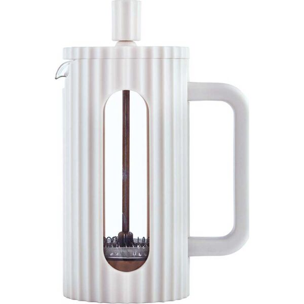 Klausberg ZAPARZACZ TŁOKOWY DO KAWY/HERBATY Z 350ml KLAUSBERG KB-7743 BIAŁY 14198898 5908287277434