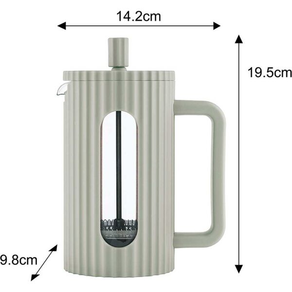 Klausberg ZAPARZACZ TŁOKOWY DO KAWY/HERBATY 600ml KLAUSBERG KB-7750 ZIELONY 14198925 5908287277502