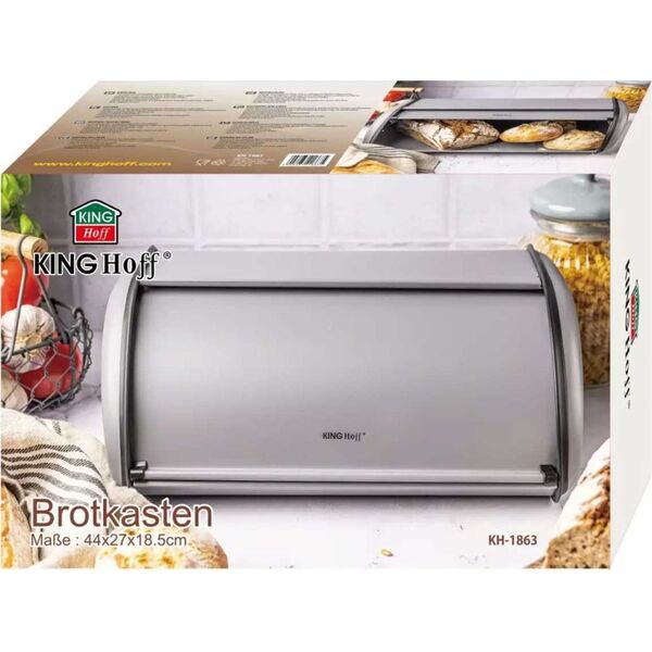 Chlebak KingHoff CHLEBAK STALOWY KINGHOFF KH-1863 szary 14199138 5908287218635