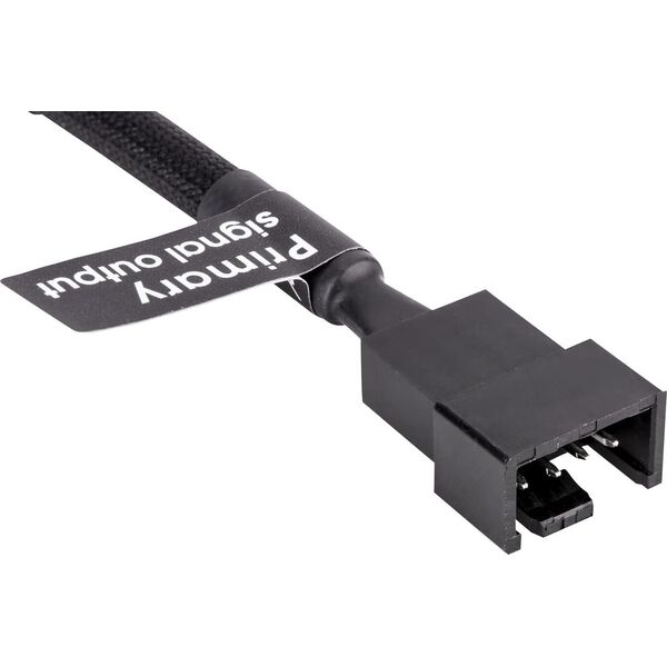 Thermaltake 4-pin - 4-pin x2, 0.11m, Czarny (AC-060-CO1OTN-F1) 14204274 4713227530736