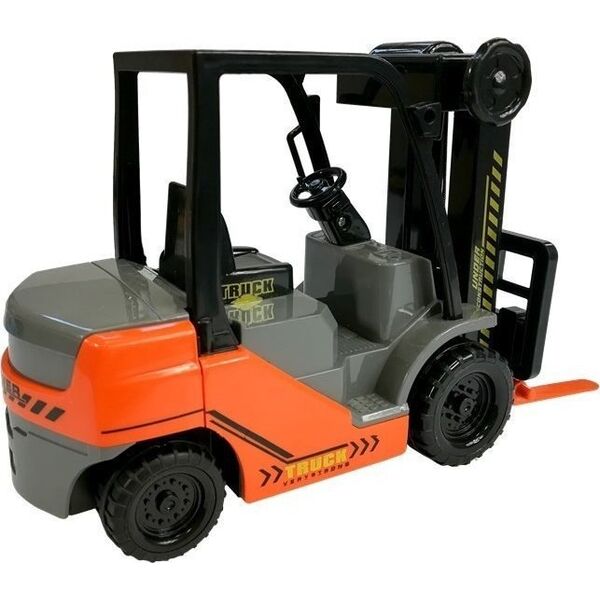 LeanToys Wózek Widłowy z Paletą i Pudełkami LEAN Toys 14204693 5905323219076