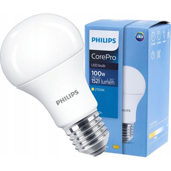 Piłap Żarówka LED Philips 929001234502 13-15W (100W) E27 A67 1521lm 2700K 14205162 8720169169012